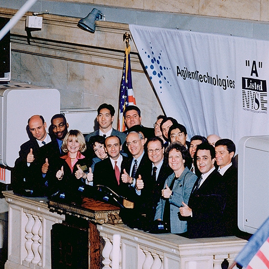 Agilent's IPO at the NYSE in 1999