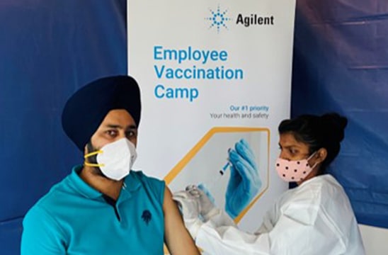 Agilent Vaccinates Employees in India and Asia Pacific in Response to COVID-19 Vaccine Shortages 