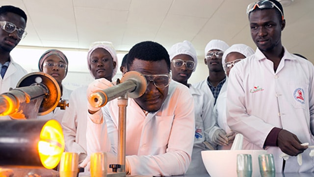 Equipping Labs in Sub-Saharan Africa