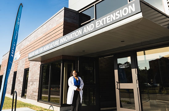 Ribbon Cutting for Agilent Hub for Agriculture, Innovation, and Extension | September 22, 2025