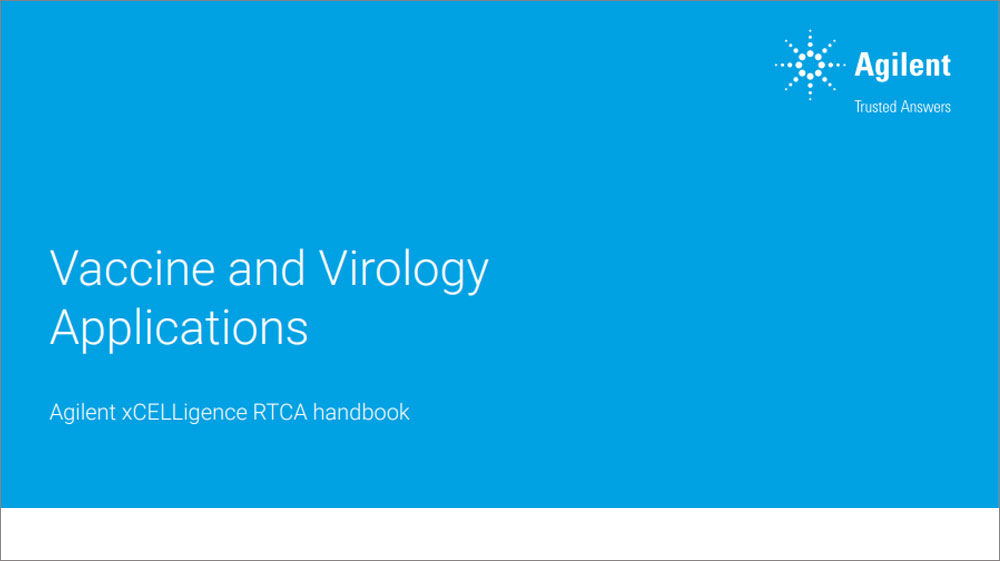Agilent xCELLigence Real-Time Cell Analysis Viral Assays