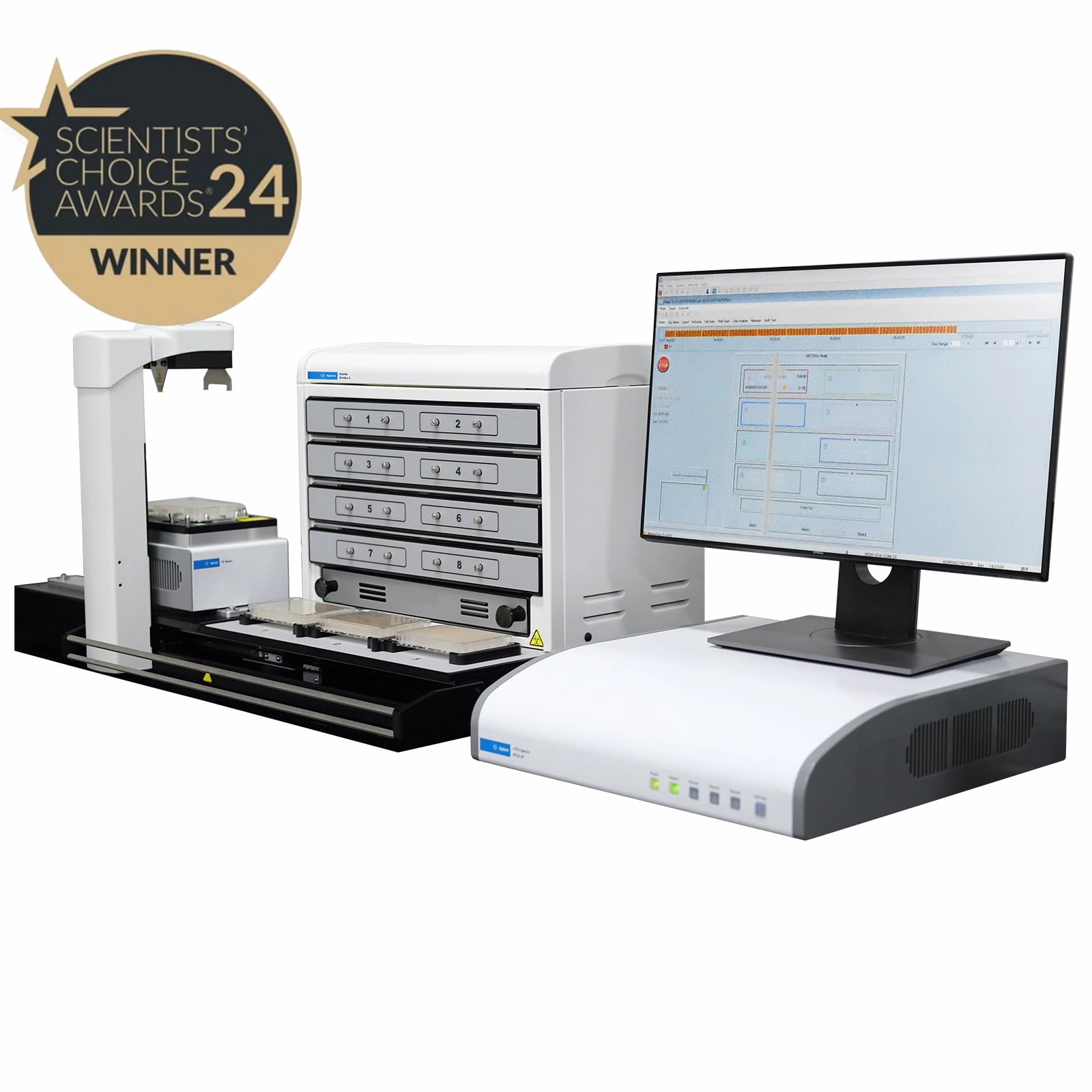 xCELLigence RTCA HT BioTek BioSpa8 with Scientists Choice Awards