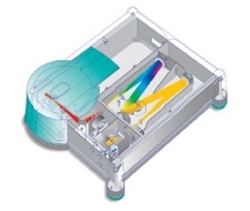 The Cary 50 spectrophotometer with 16-position multicell changer