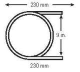 Configuration C for Glass Packed GC Columns