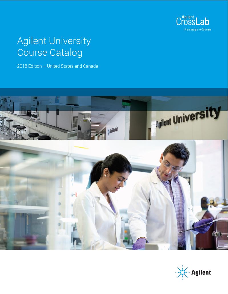 Training Course Catalogs and Calendars Agilent