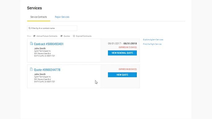 service agreements video