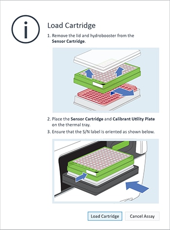 Load utility plate prompt
