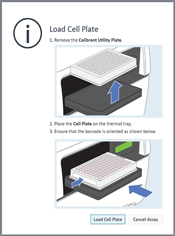 Calibration finished load cell plate