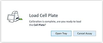 Calibration finished load cell plate
