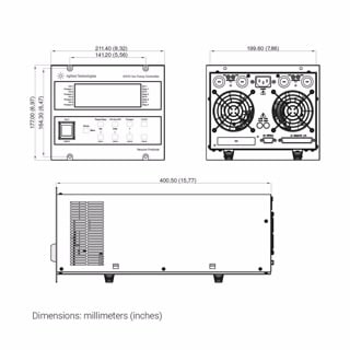4UHV 이온 펌프 컨트롤러