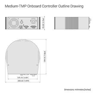 TwisTorr Medium-TMP 온보드 컨트롤러