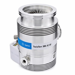 带集成控制器的 TwisTorr 305-IC SF 涡轮分子泵