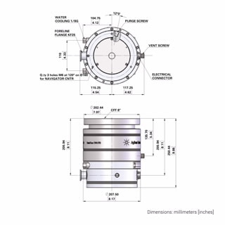 TwisTorr 704 FS 涡轮分子泵