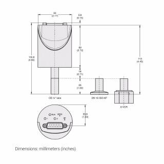 CDG-500 Capacitance Diaphragm Gauge