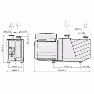 DS 602 Rotary Vane Pump