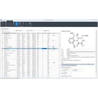 ChemVista with LC/Q-TOF Spectral Libraries and Databases