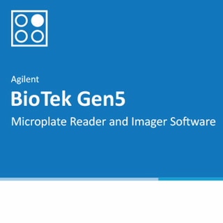 이미징 및 현미경용 BioTek Gen5 소프트웨어
