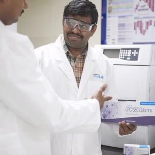 Aqueous GPC/SEC Columns for Light Scattering Detection