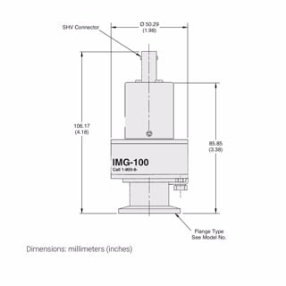 IMG-100 Inverted Magnetron Gauge