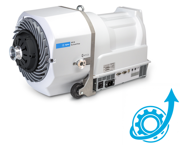 Vacuum services idp scroll pump upgrade service