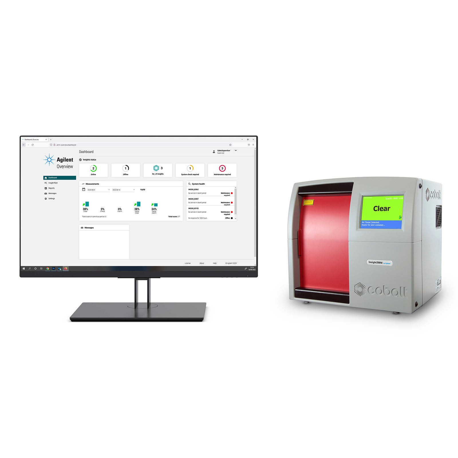 Overview Management Server for Insight200M