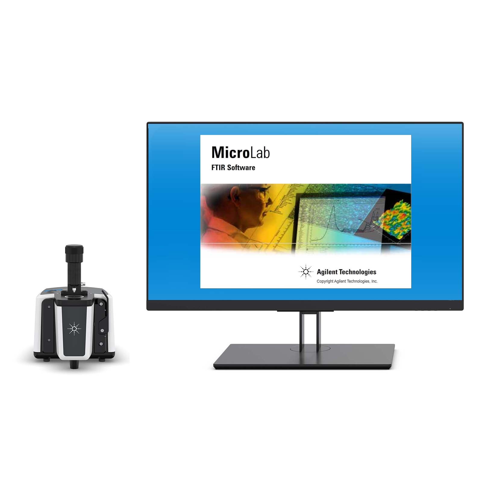 MicroLab Software with a Cary FTIR spectrometer