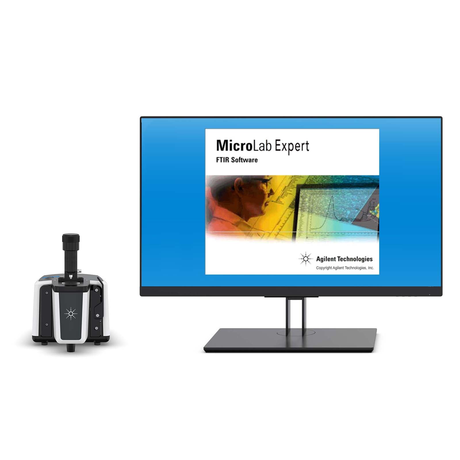 MicroLab Expert Software with Cary 630 FTIR spectrometer