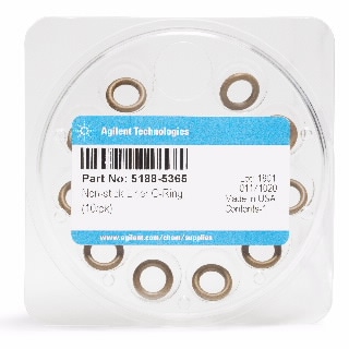 10pcs Agilent 5188-5365 O-ring Inlet glass liner seal #M807B QL 